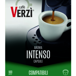 100 Capsule Caffè Pop Miscela Intenso Compatibili Unosystem