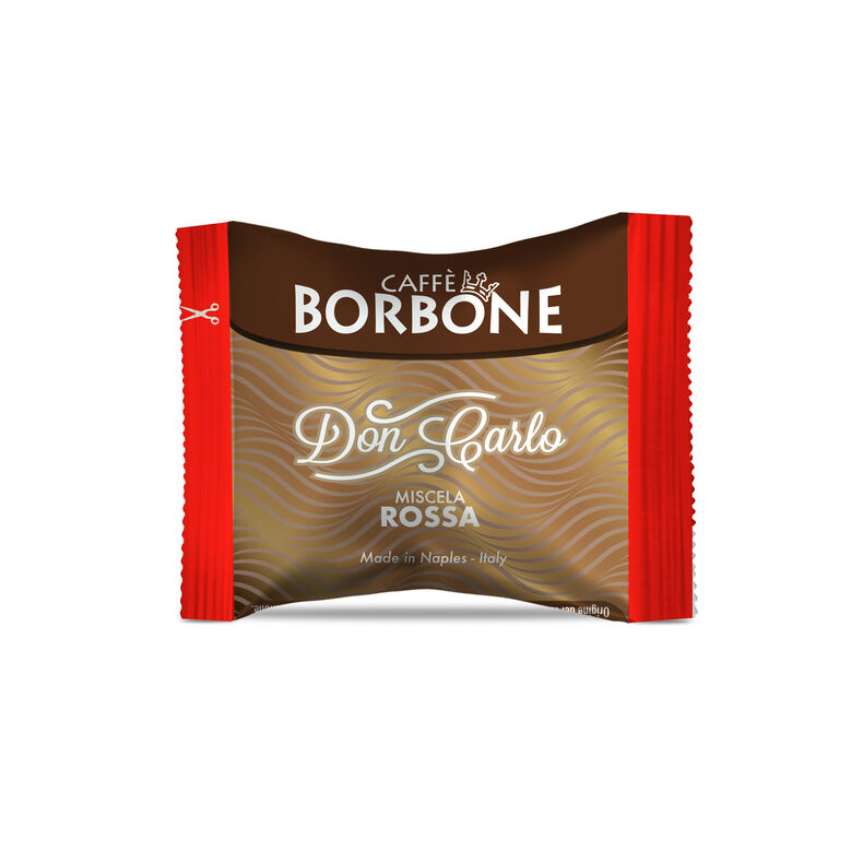 100 CAPSULE CAFFE' BORBONE COMPATIBILI NESPRESSO MISCELA ROSSA - JSD S.R.L.