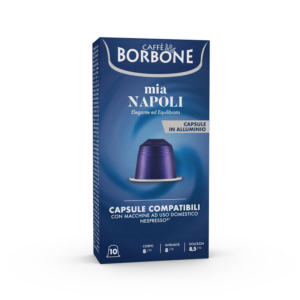 Borbone 10 Capsule Compatibili Nespresso®* Bevanda Solubile Gusto Miniciock  al Gusto di Cioccolata