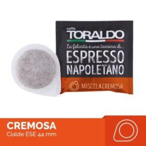 150 Cialde Caffè Toraldo Miscela Classica Compatibili Ese 44 MM